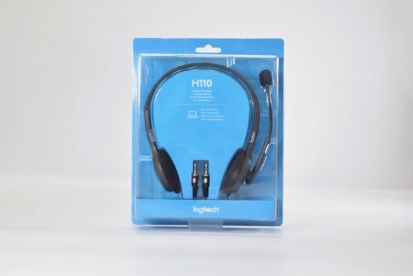 Auriculares Logitech H110 Stereo Headset