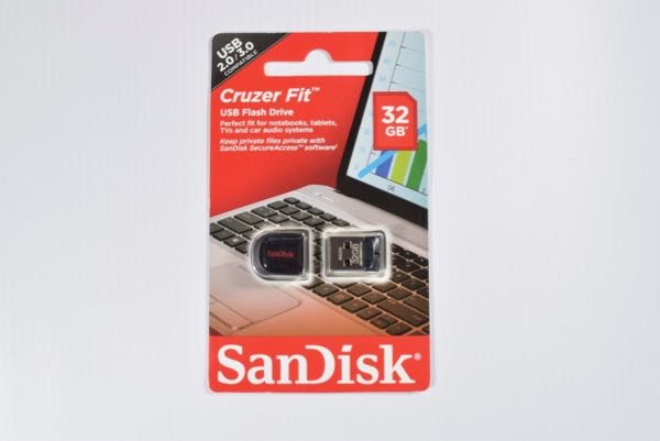 Memoria Sandisk 32gb Cruzer Fit USB 2.0