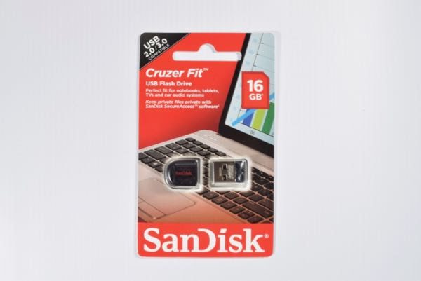 Memoria Sandisk 16gb Cruzer Fit USB 2.0