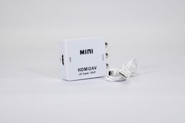 Mini Adaptador Convertidor Señal Audio Video Hdmi A RcaMini Adaptador Convertidor Señal Audio Video Hdmi A Rca
