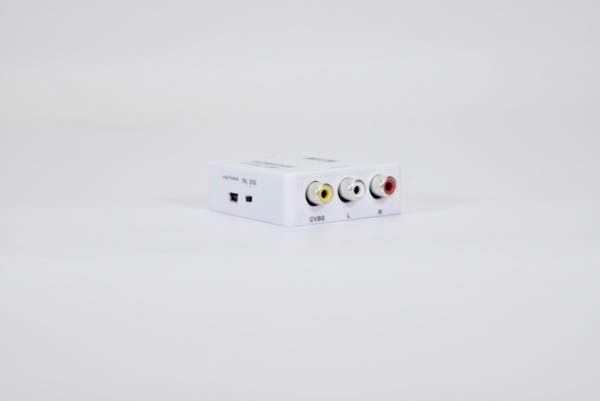 Mini Adaptador Convertidor Señal Audio Video Hdmi A Rca
