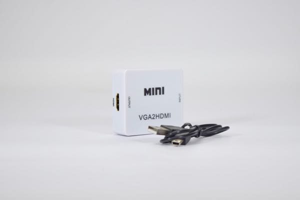 Mini Adaptador Convertidor Vga A Hdmi